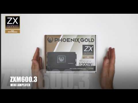 Miniamplificatore Phoenix Gold a 3 canali 2x75W - 350W RMS
