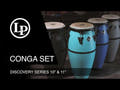 Latin Percussion Conga Discovery - Verde schiuma (LP646D-SF)