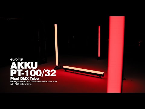 Tubo Pixel DMX EUROLITE AKKU PT-100/32