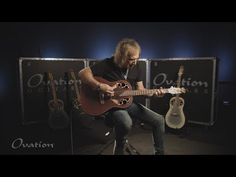 Adamas Chitarre E-Acoustic 1687GT Deep Non-Cutaway - Reverse Red Burst (1687GT-2-G)