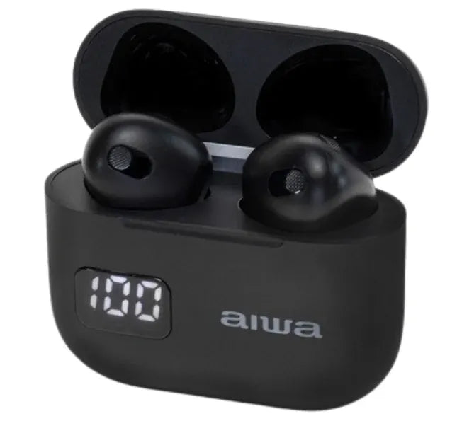 Aiwa ETWS-150BK Bluetooth-høretelefoner, sort