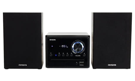 AIWA MCBT-350 Impianto Micro Hi-Fi 20W con Bluetooth, CD, FM e USB
