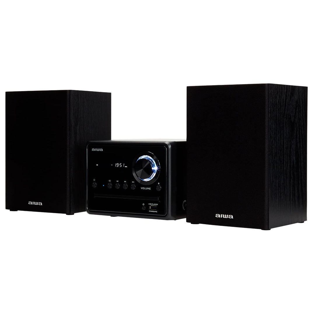 AIWA MCBT-350 Impianto Micro Hi-Fi 20W con Bluetooth, CD, FM e USB