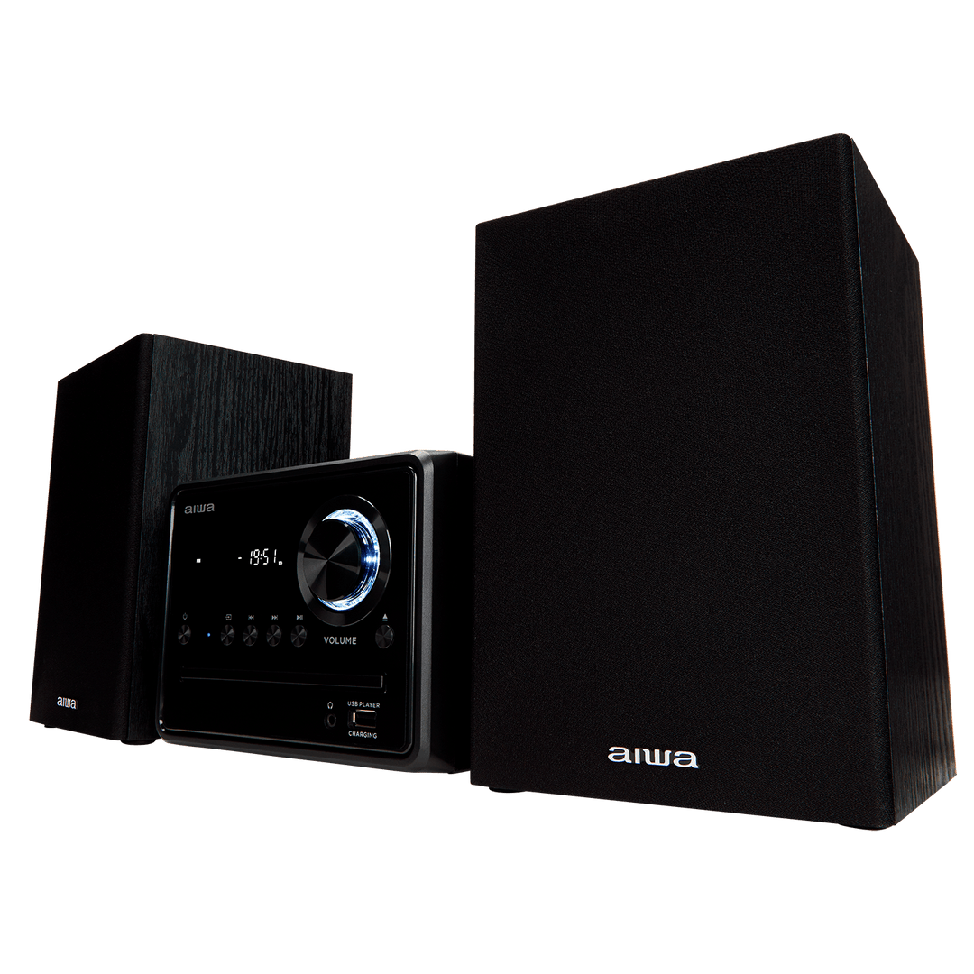 AIWA MCBT-350 Impianto Micro Hi-Fi 20W con Bluetooth, CD, FM e USB