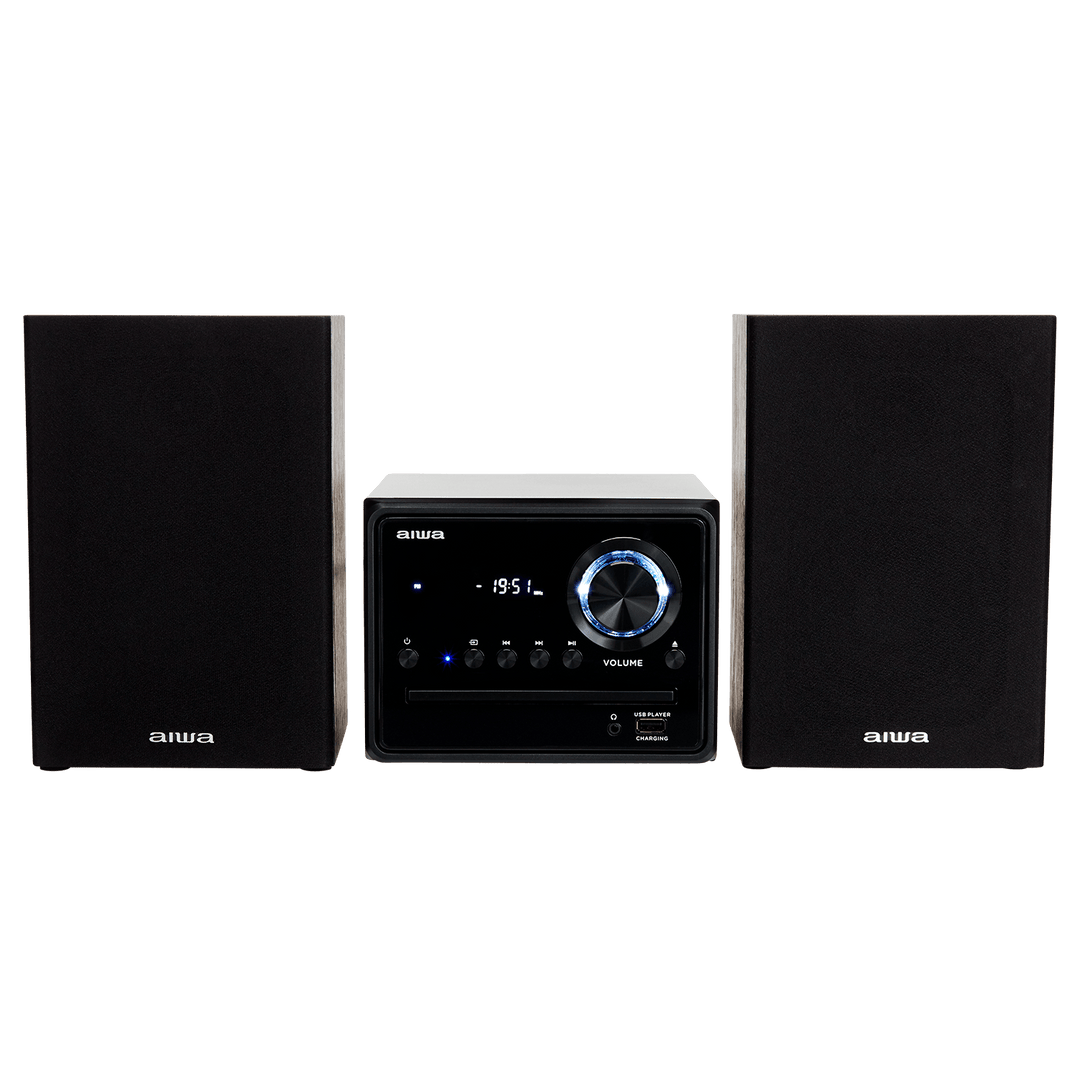 AIWA MCBT-350 Impianto Micro Hi-Fi 20W con Bluetooth, CD, FM e USB