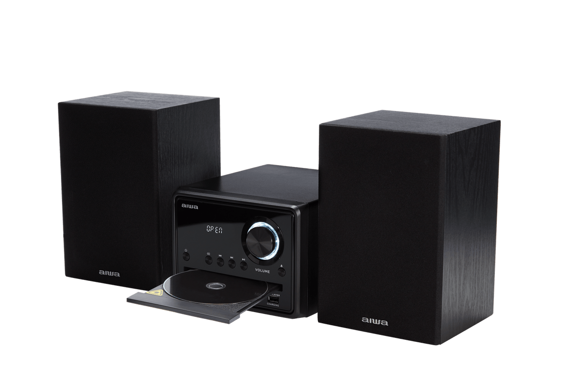 AIWA MCBT-350 Impianto Micro Hi-Fi 20W con Bluetooth, CD, FM e USB