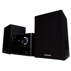 AIWA MCBT-350 Impianto Micro Hi-Fi 20W con Bluetooth, CD, FM e USB