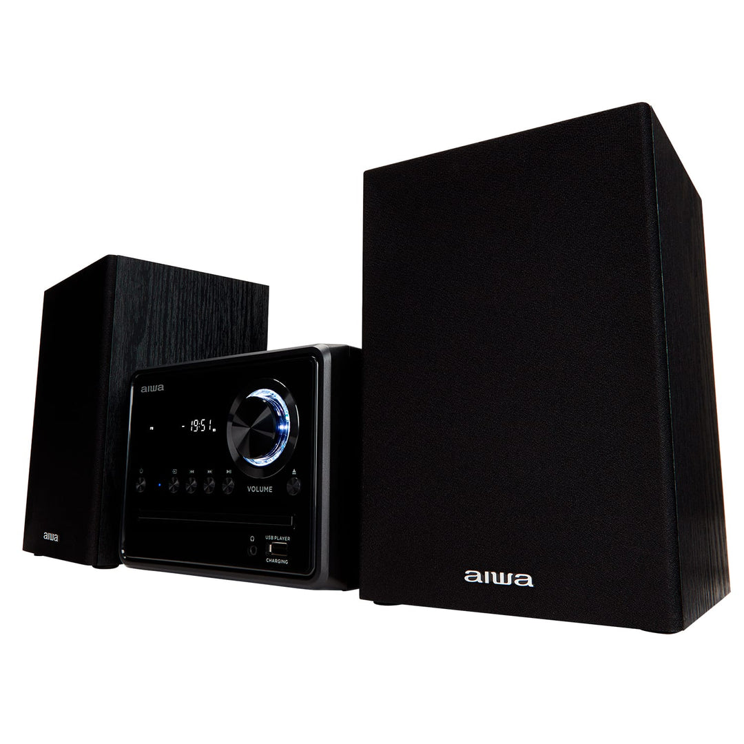 AIWA MCBT-350 Impianto Micro Hi-Fi 20W con Bluetooth, CD, FM e USB