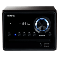 AIWA MCBT-350 Impianto Micro Hi-Fi 20W con Bluetooth, CD, FM e USB
