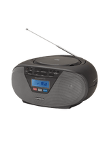 AIWA CDT-200 Boombox – CD, Bluetooth, USB & FM-radio, sort