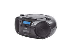 AIWA RC-250 Boombox – CD, cassetta, Bluetooth e FM, Black