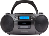AIWA RC-250 Boombox – CD, cassetta, Bluetooth e FM, Black