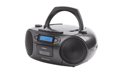 AIWA RC-250 Boombox – CD, cassetta, Bluetooth e FM, Black