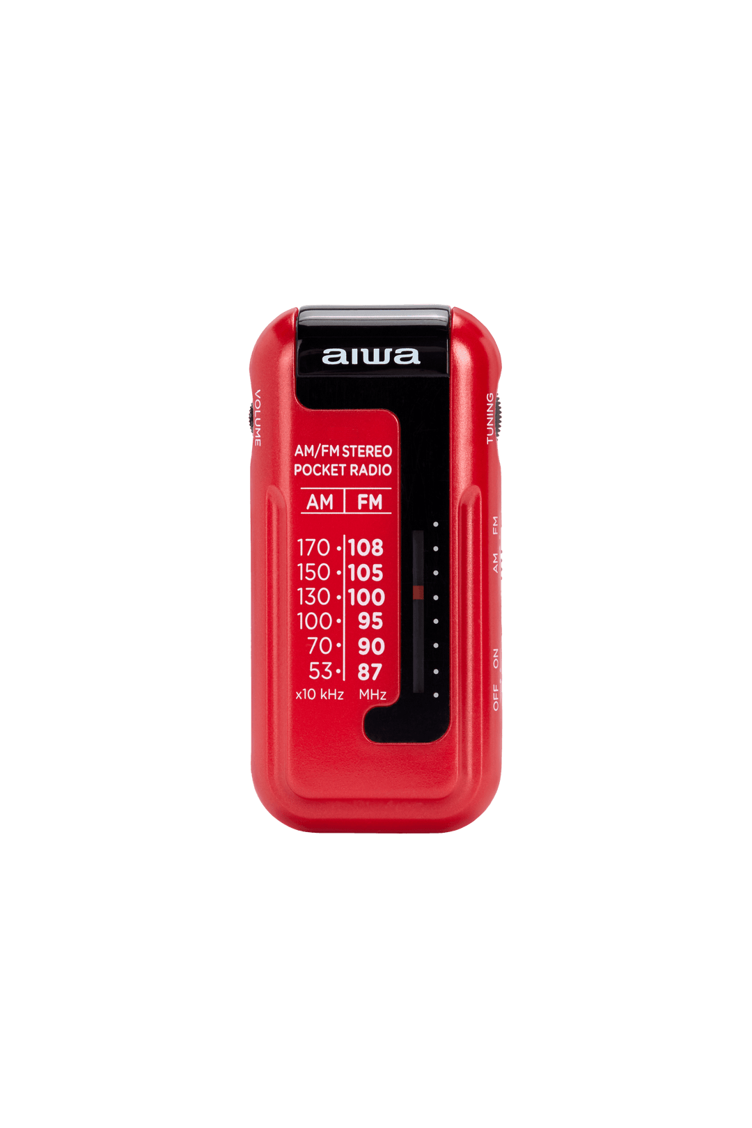 Aiwa RM-10RD radio portatile, Rossa