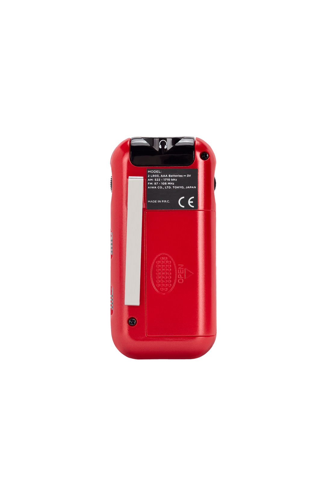 Aiwa RM-10RD radio portatile, Rossa