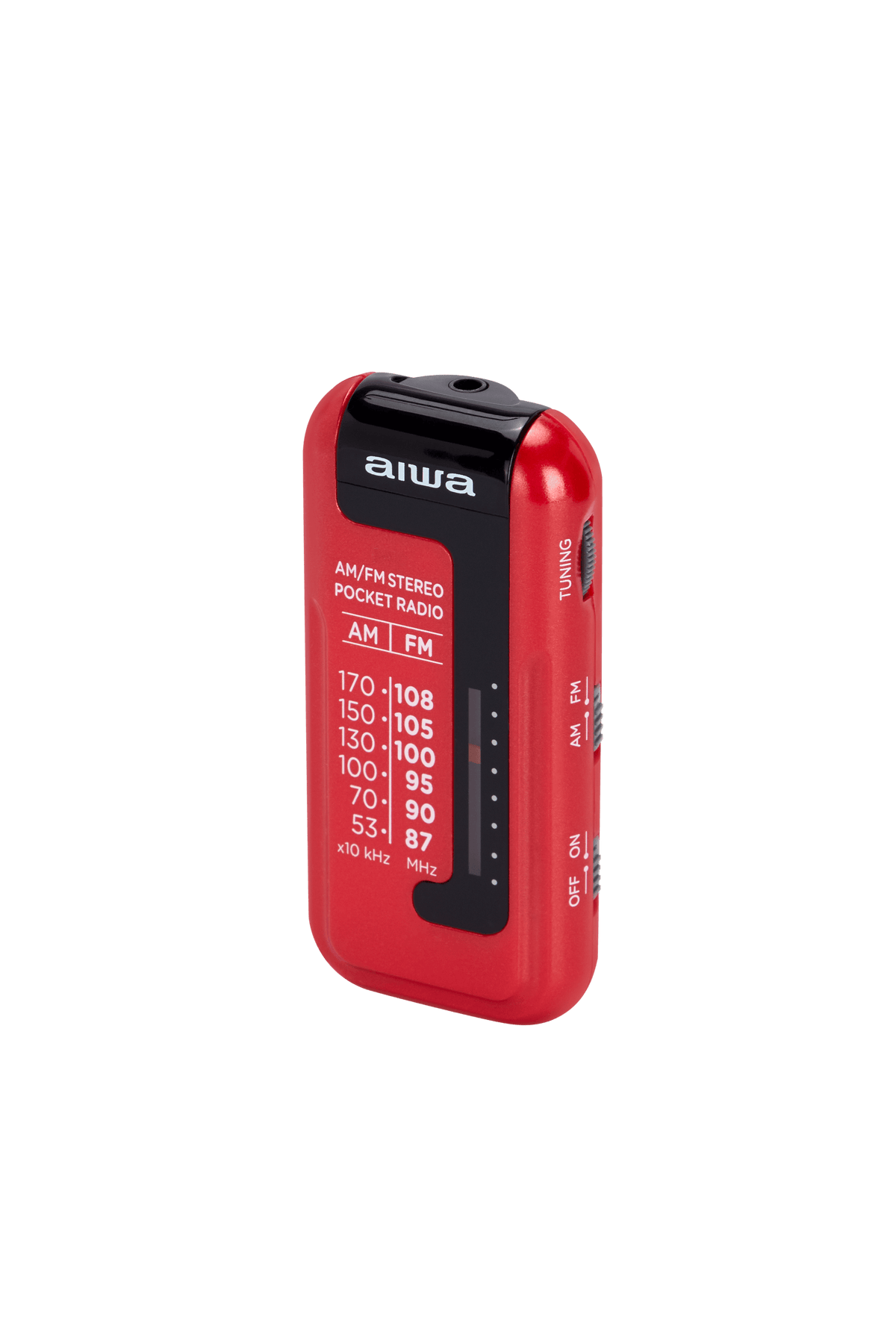Aiwa RM-10RD radio portatile, Rossa