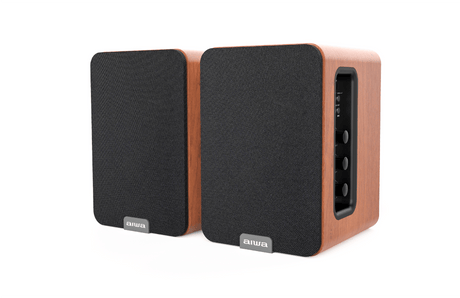 AIWA SPA-200 altoparlanti Bluetooth attivi, marroni