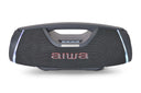 AIWA SPB-680 – Cassa party Bluetooth portatile da 20W con effetti luce RGB, grigia
