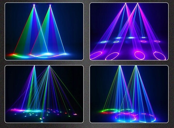 Light4Me 5 W laser con RGB e controllo tramite app