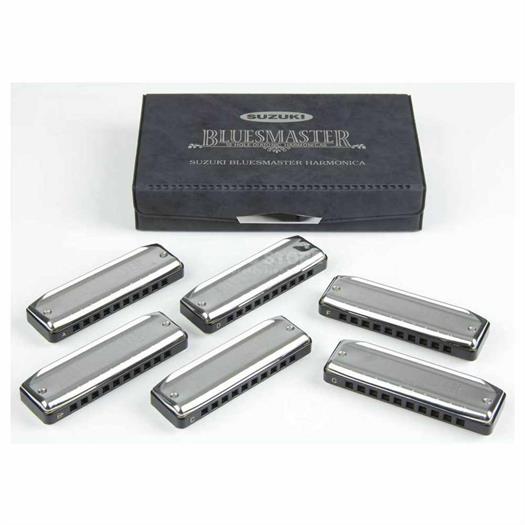 Suzuki Promaster MR-350 confezione armonica con 6 tonalità - C, G, A, D, F, Bb.