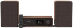 Pure Classic Stereo Hi-Fi System – DAB+, CD, Bluetooth, 100W, Noce