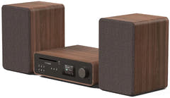 Pure Classic Stereo Hi-Fi System – DAB+, CD, Bluetooth, 100W, Noce