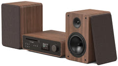 Pure Classic Stereo Hi-Fi System – DAB+, CD, Bluetooth, 100W, Noce