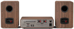 Pure Classic Stereo Hi-Fi System – DAB+, CD, Bluetooth, 100W, Noce