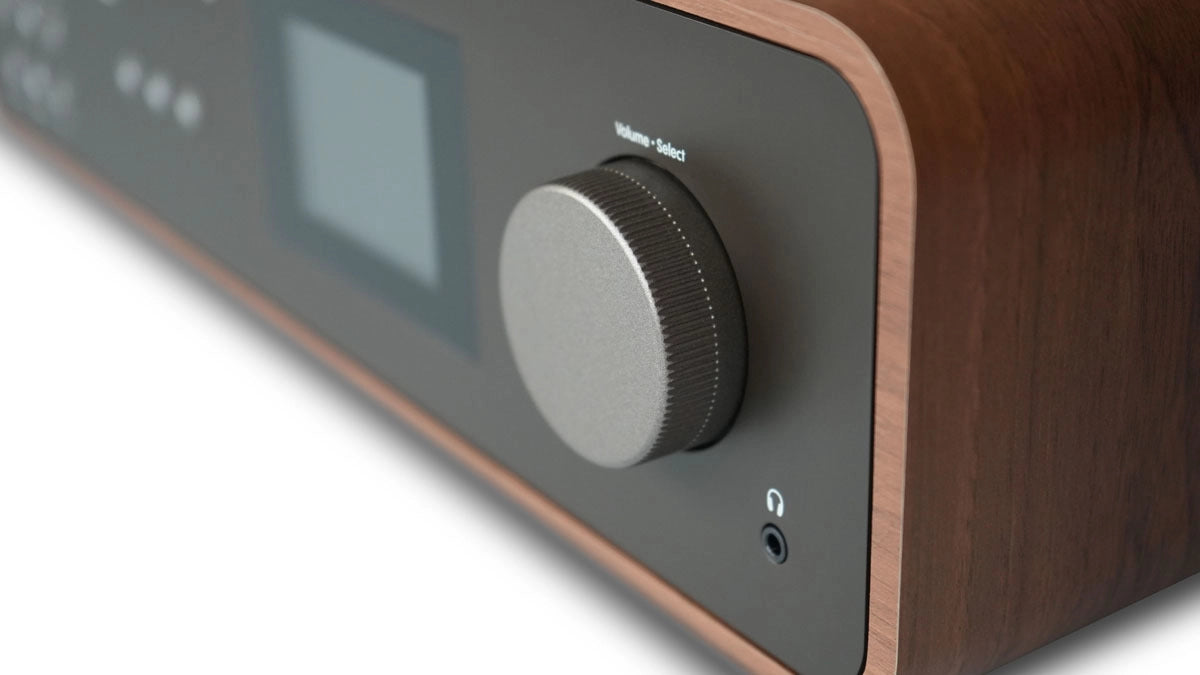 Pure Classic Stereo Hi-Fi System – DAB+, CD, Bluetooth, 100W, Valnød