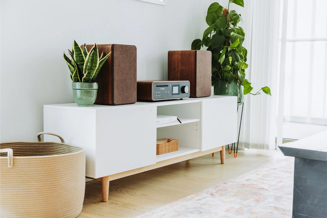 Pure Classic Stereo Hi-Fi System – DAB+, CD, Bluetooth, 100W, Noce