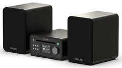 Pure Classic Stereo Mini Hi-Fi System – DAB+, CD, Bluetooth, 40W, Nero