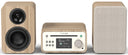 Pure Classic Sistema Hi-Fi stereo Mini – DAB+, CD, Bluetooth, 40W, legno di quercia