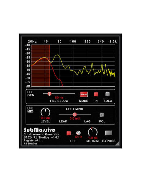 Plugin generatore sub-armonico SubMassive