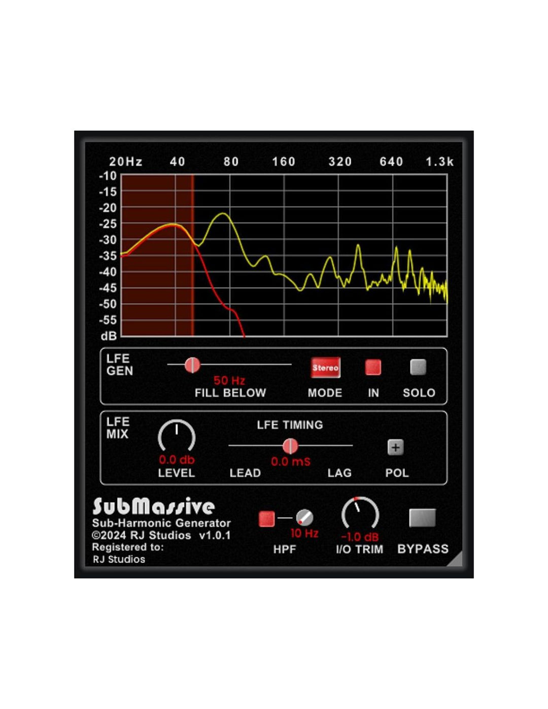 Plugin generatore sub-armonico SubMassive