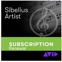 Sibelius Artist Subscription RINNOVO