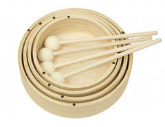 Batteria in legno per bambini