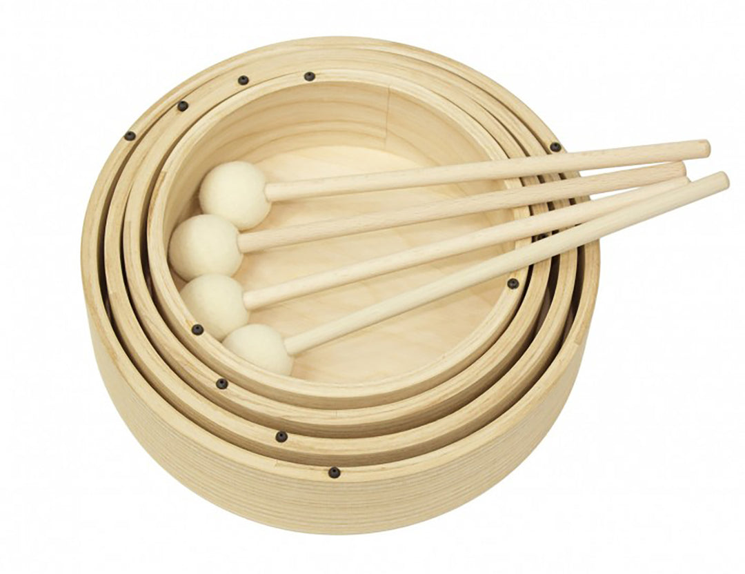 Batteria in legno per bambini