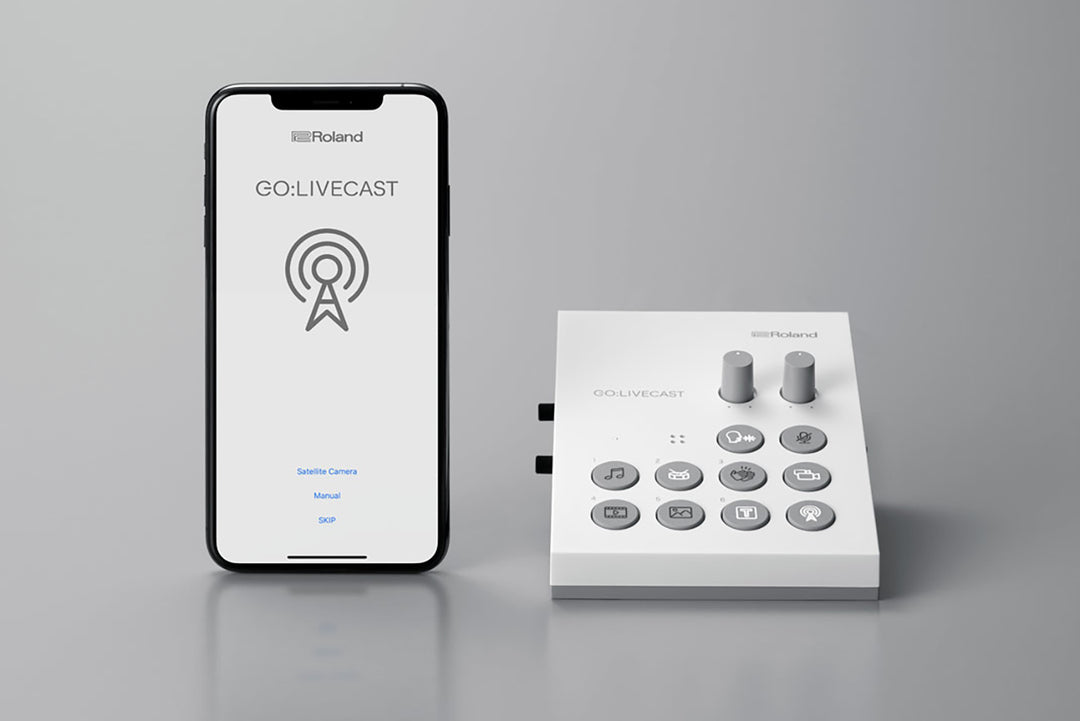 Roland GO:LIVECAST Schede Audio