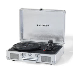 Crosley Cruiser Plus Giradischi Bluetooth bidirezionale (Silver)