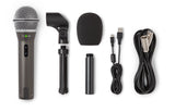 Samson Q2U USB/XLR Microfono (Grigio)
