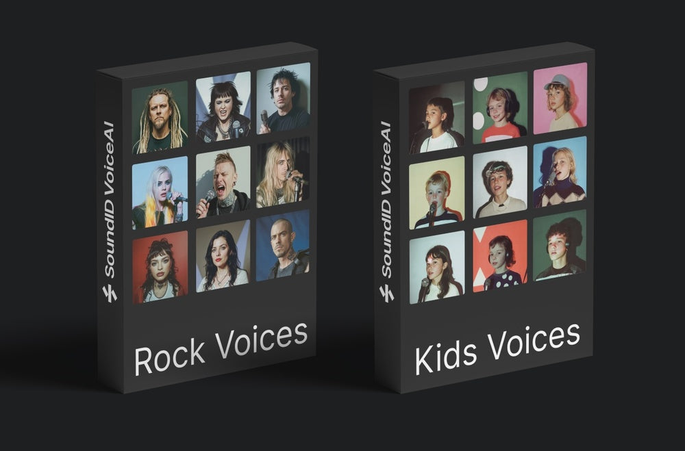 SoundID VoiceAI Espansione voci Rock Pack