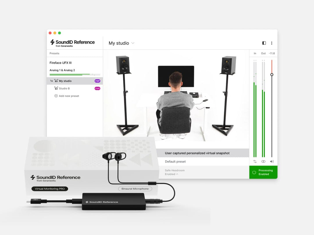SoundID Reference Monitoraggio virtuale PRO