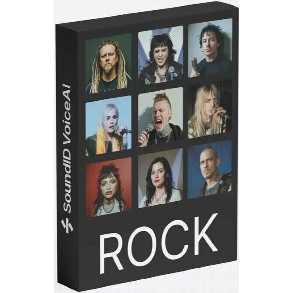 SoundID VoiceAI Espansione voci Rock Pack