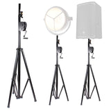 Wind-up stativ 3m (70 kg)