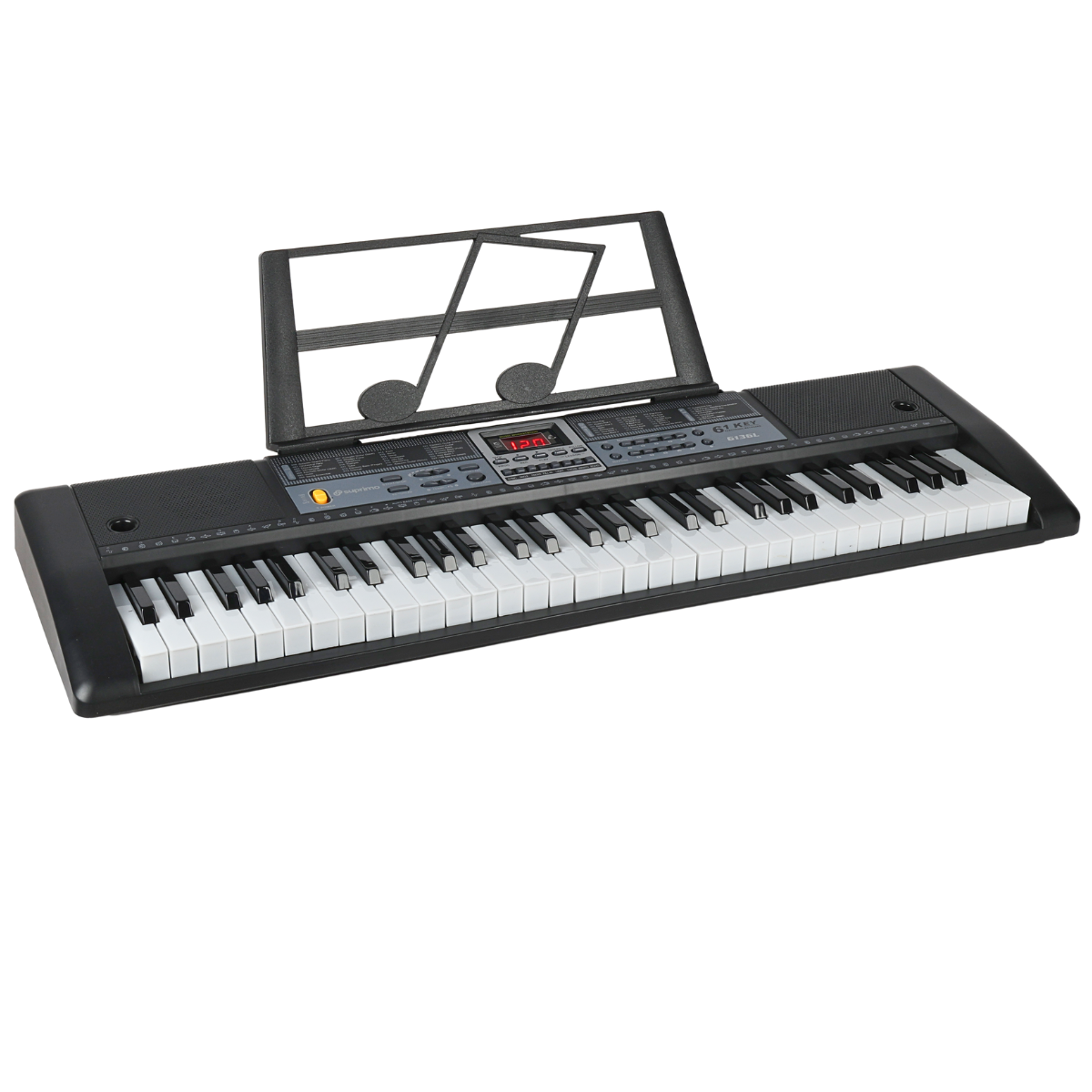 SUPRIMO 6136L keyboard med mikrofon