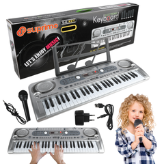 SUPRIMO 824 USB Tastiere con microfono, lettore MP3 e leggio