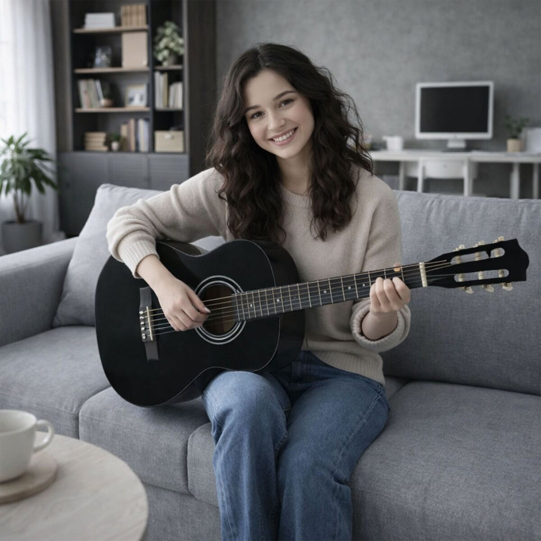 Suprimo CGS1 BK Klassisk Guitar 4/4 – Sort