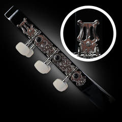 Suprimo CGS2 BK set di chitarra classica 4/4, nero