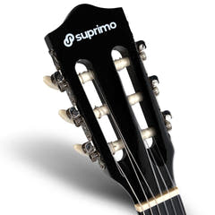 Suprimo CGS2 BK set di chitarra classica 4/4, nero