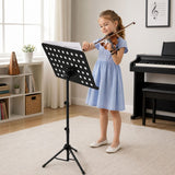 D4 leggio regolabile 82-146 cm, nero